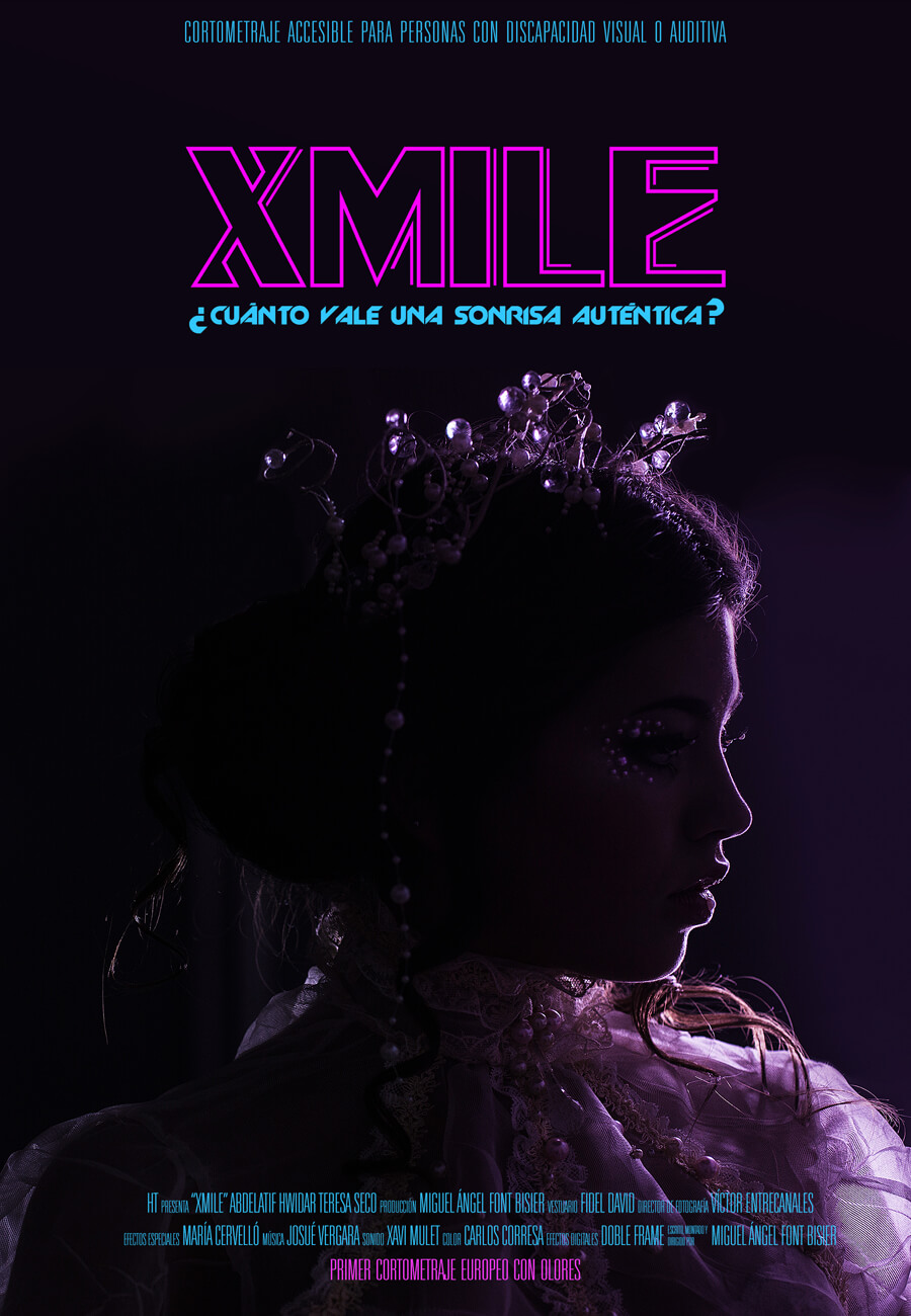 Poster Xmile - Mi Cine Inclusivo